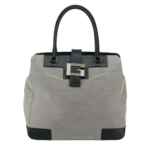 Pre Loved gucci Women Grey Tote Bags - Picture 2 of 8